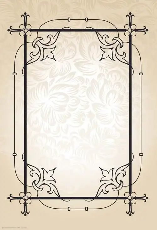 关键词:商务大气欧式边框 边框 油漆质感 线条 商务 大气 欧式复古