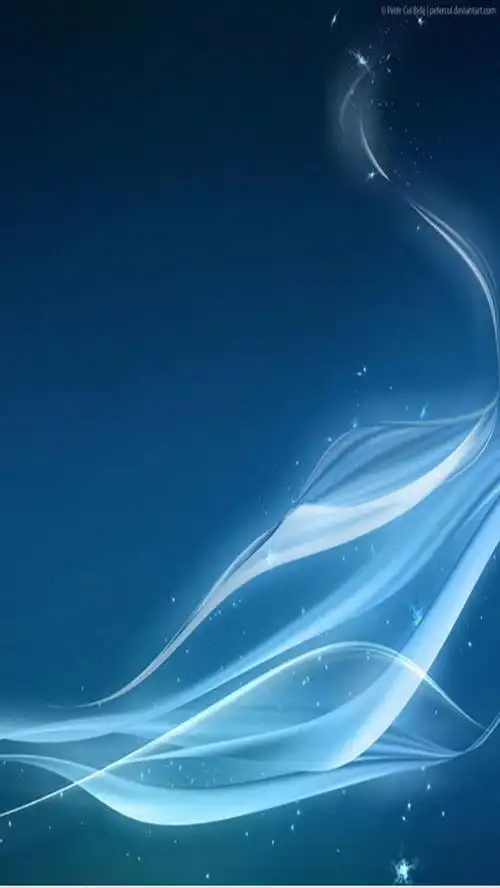 蓝色科技感发光h5背景素材