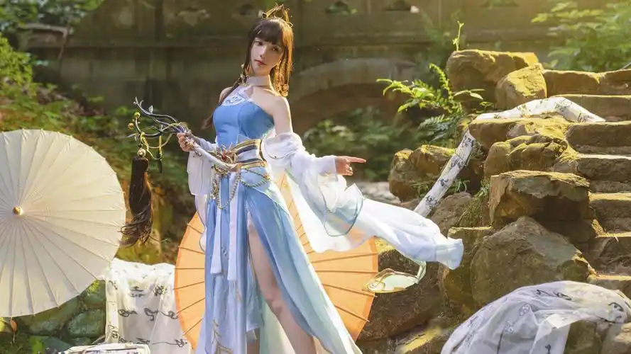 新倩女幽魂殷紫萍古风性感cosplay写真