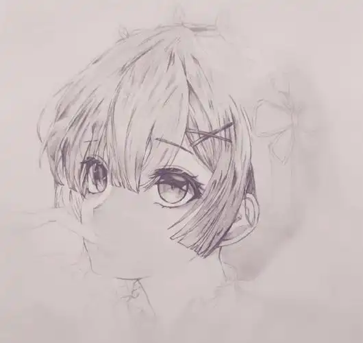 浅浅草画的蕾姆