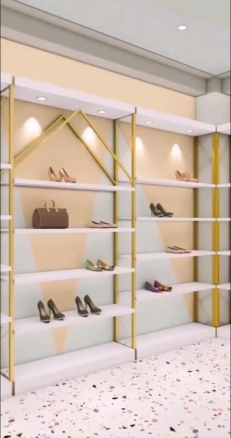 鞋店鞋架展示架鞋柜包包展示架.