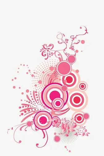 时尚彩色渐变3d流体酸性图形流行元素