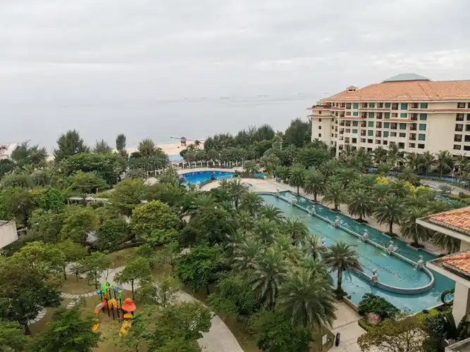 惠州巽寮湾 金海湾嘉华度假酒店海景房 潮汐声就在百米之外