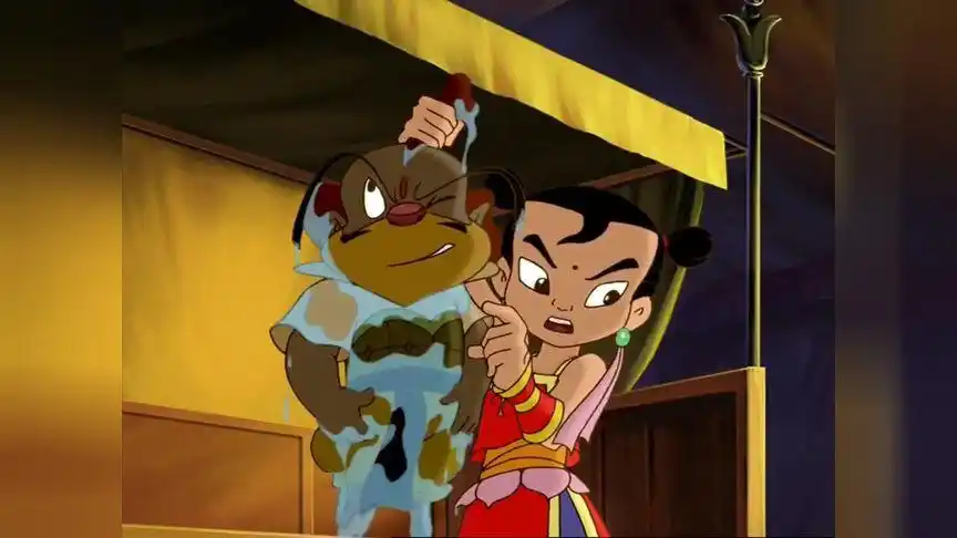 土行孙被哪吒抓获,没想到靠尿裤子逃走