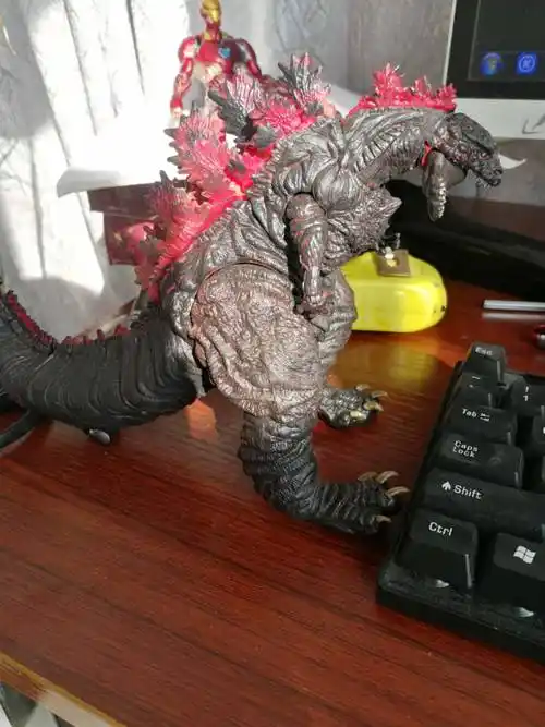 哥斯拉 neca2016电影版2019哥斯拉2怪兽godzilla模型可动玩偶具 红莲
