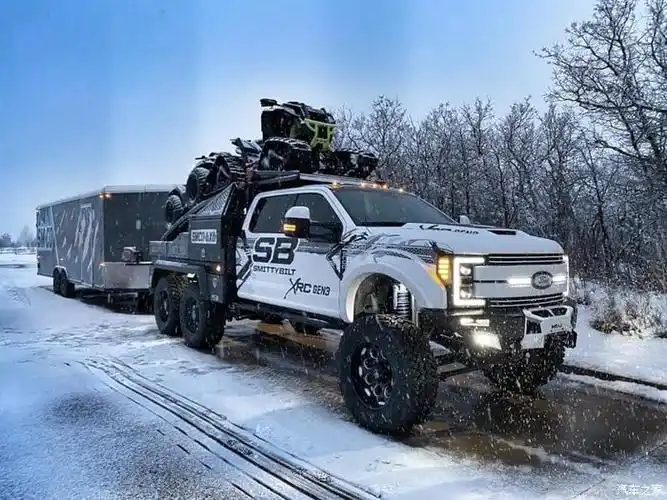 【图】福特f550 lariat 6x6威武霸气._福特皮卡论坛_汽车之家论坛