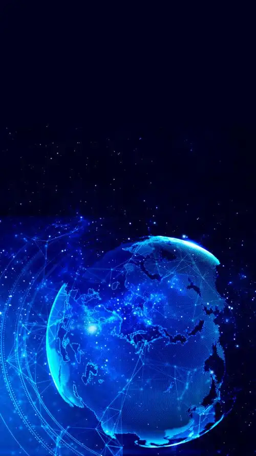 线条科技感蓝色背景psd分层h5背景免抠素材免费下载_觅元素51yuansu.c