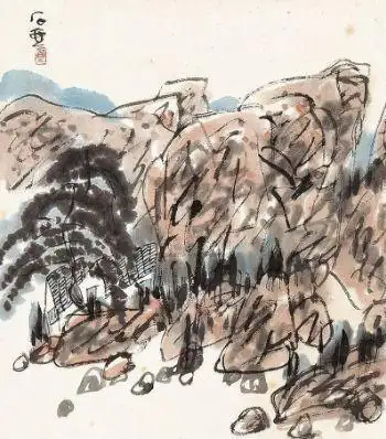 画家石壶 作者:郭建堂(甘肃武威)