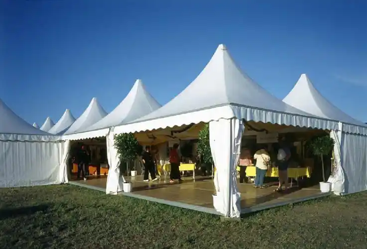 户外白色 pvc 月个月 m 婚礼宝塔帐篷党婚礼帐篷