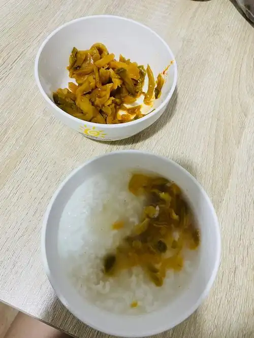 缓解孕反的竟然是白粥就榨菜