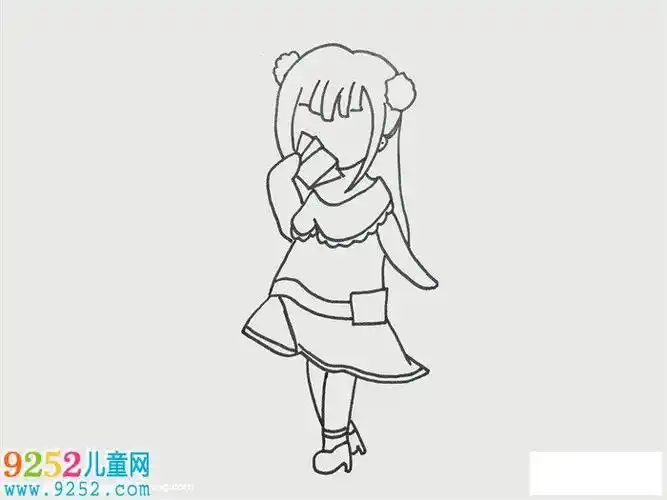 齐娜怎么画齐娜的简笔画精灵梦叶罗丽简笔画