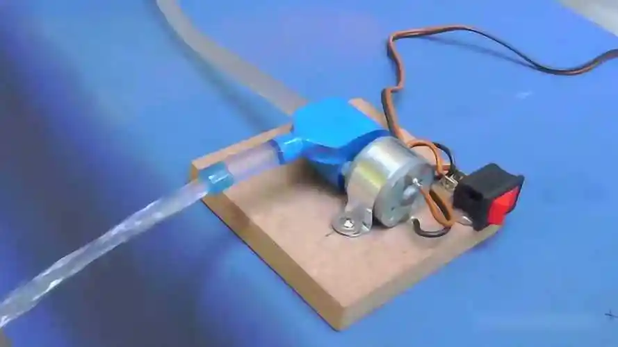 自制小型抽水泵原来科技也这么简单