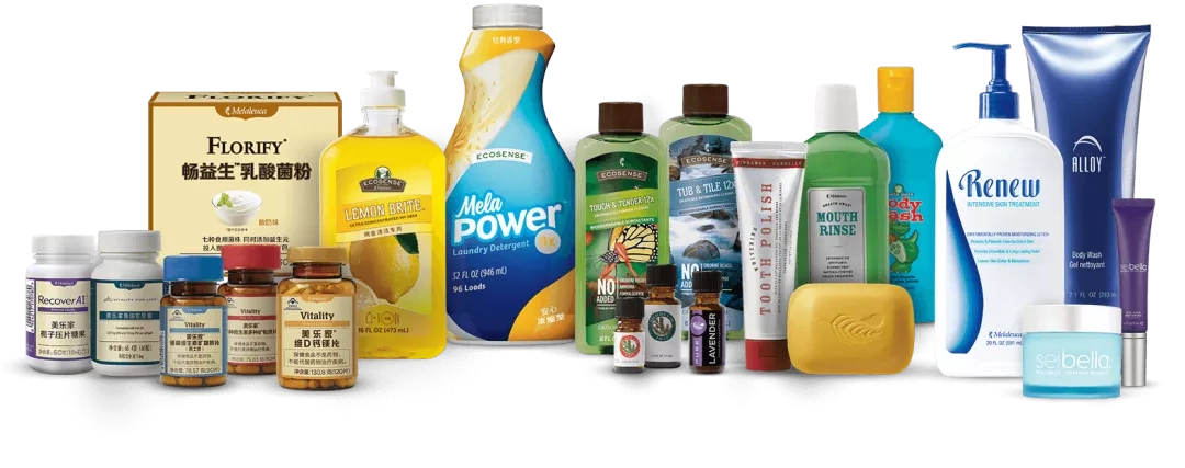 将自然界珍贵的茶树精油广泛运用于各项产品的州,美乐家的主营产品,就