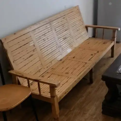 老式木质沙发改装记