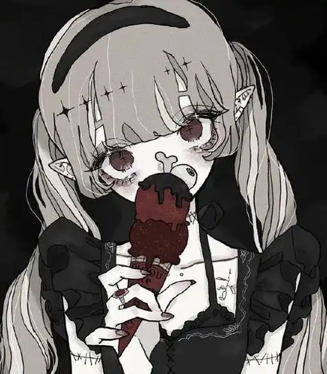 黑暗系图片动漫头像女生头像 动漫头像图片大全 -【爱个性】