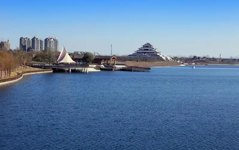 淇水之滨鹿台阁