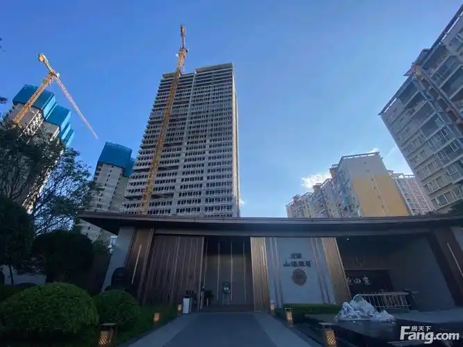 龙湖山海原著好不好置业顾问从项目现场发回新组图