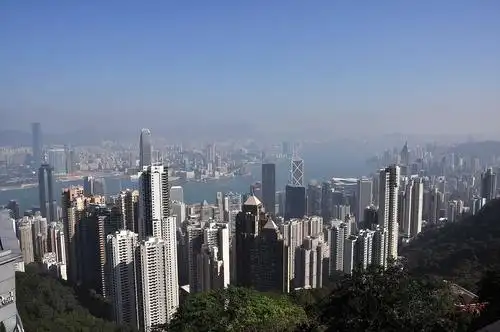 深港澳之行(4)—香港半山山顶市容