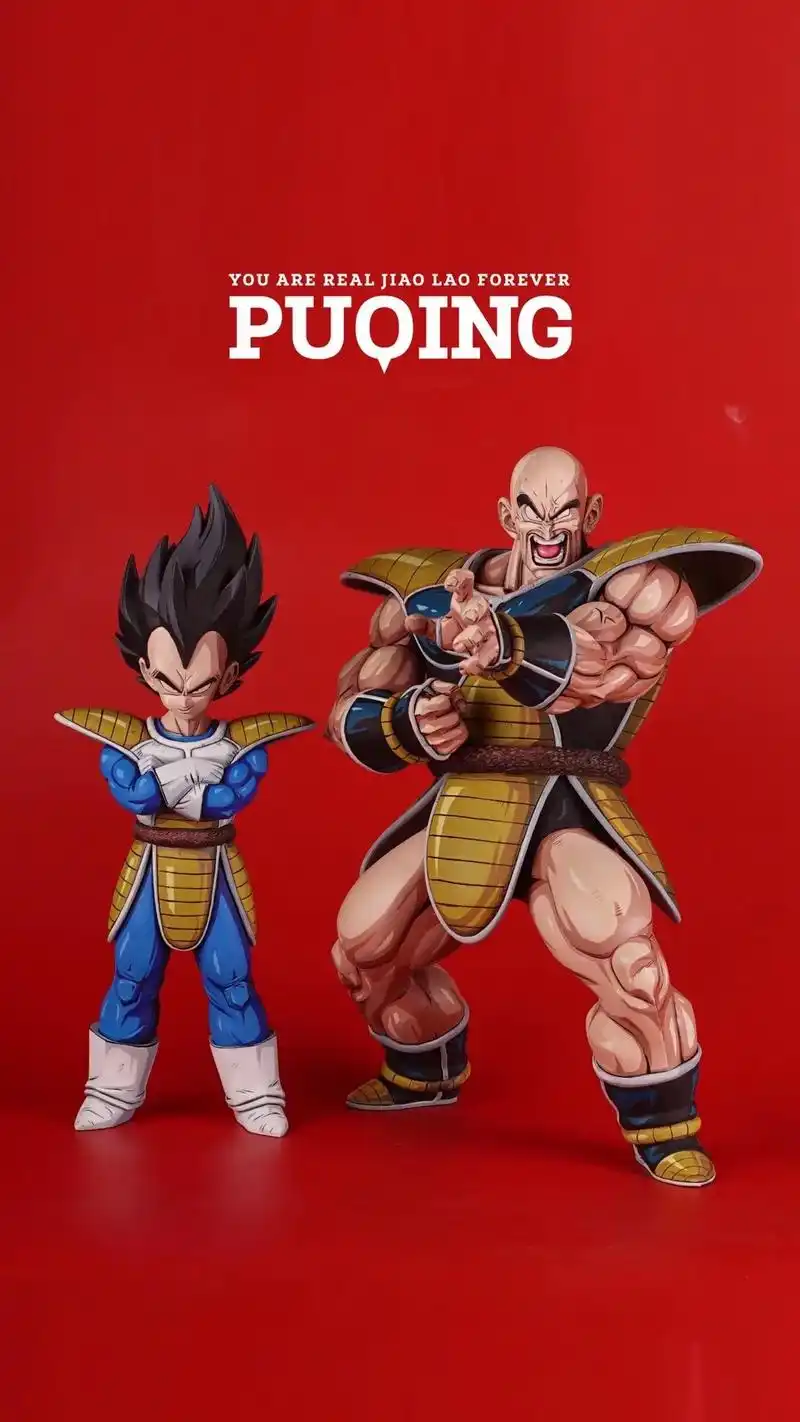 龙珠动画里走出来的贝吉塔 & 那巴.puqing重涂,来自一 - 抖音