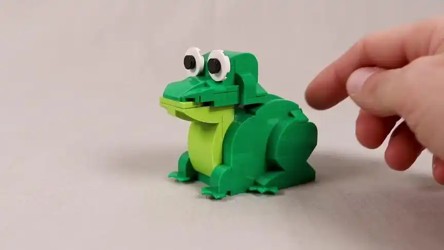 青蛙积木:取什么名好呢?#乐高 #大神