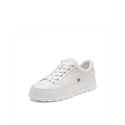 stellaluna女鞋春夏新款运动鞋牛皮爱心饼干鞋低时尚休闲鞋