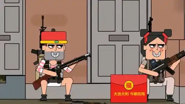 绝地求生:过年回家吃鸡大战