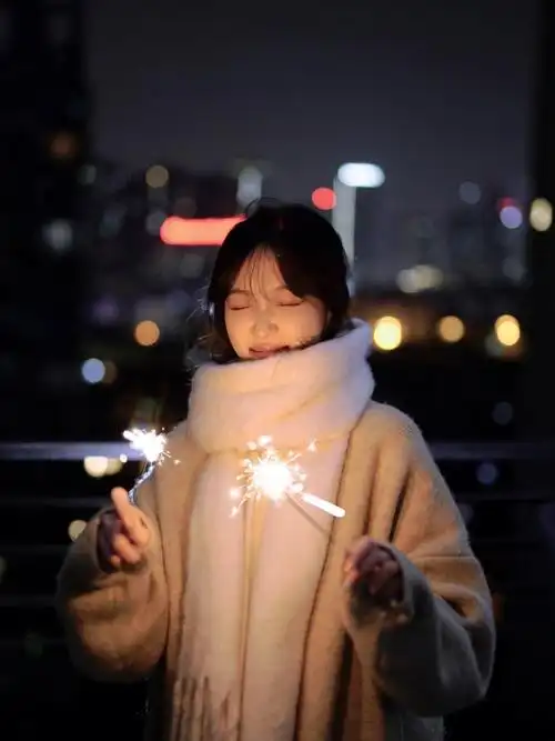 仙女棒拍照好好看