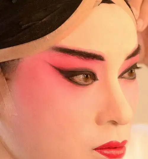 我的京剧照 京剧旦角化妆 中国京剧