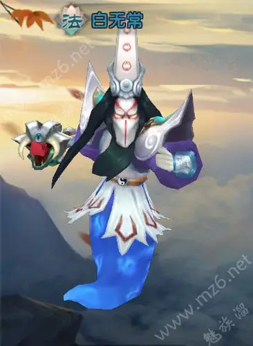 山海经之赤影传说白无常图鉴及获取途径