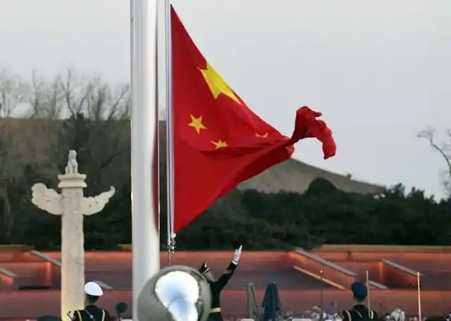 视点|2021年首场升旗仪式 1.5万群众天安门广场观看