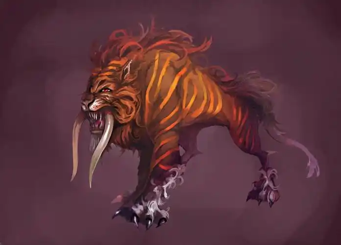 求一些关于狮子的怪兽图片 跟狮子有关的就可以 越多越好