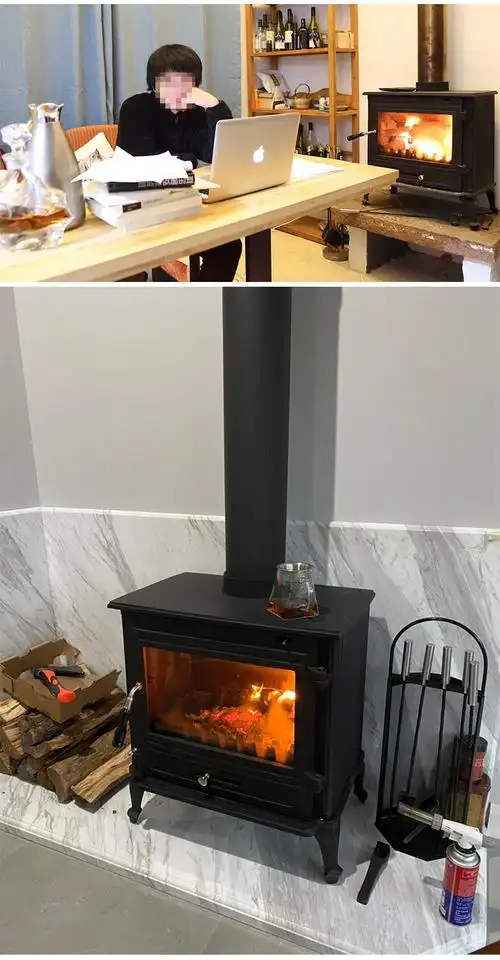 壁炉真火燃木柴现代家用农村别墅国产独立式客厅民宿铸铁取暖器ls650