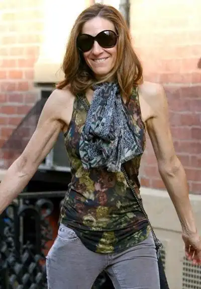 太瘦真的不好看!排骨精女星暴瘦图