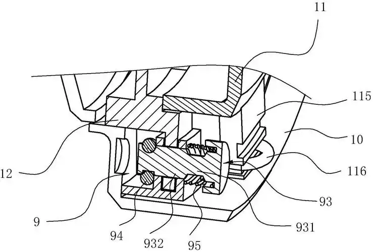 cn207744607u_鼓轮的主体与阻尼座之间的连接结构有效