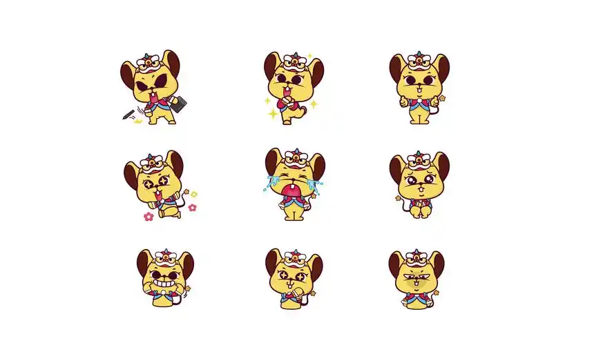 吉祥物卡通ip设计_张家颖_【68design】