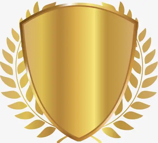 金色盾牌徽章素材免费下载_觅元素