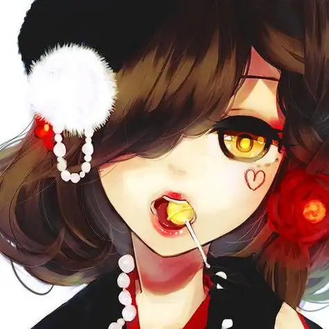 我要动漫qq头像女的像这样有人物的但不要q版可爱之类的