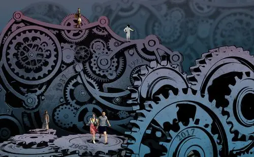 无问西东 时间齿轮概念海报方案