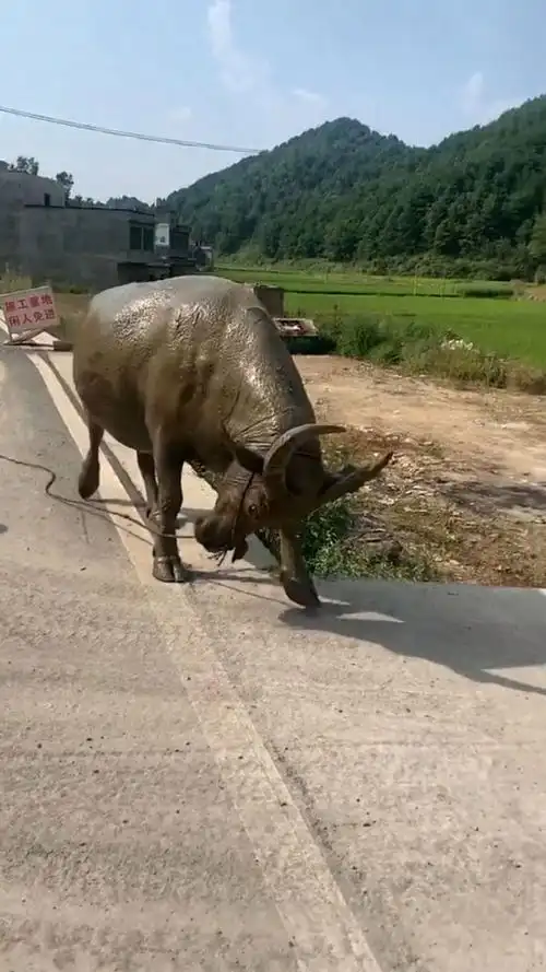 贵州大水牛,正中的,从小在贵州长大的