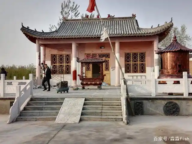 邯郸农村新建庙宇,看看长啥样