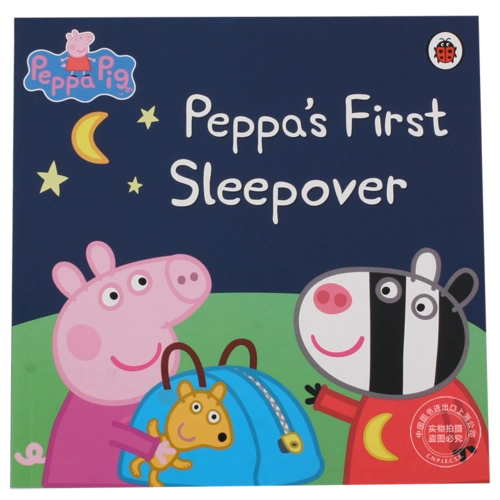 [现货]小猪佩奇 粉红猪小妹 英文原版 peppa pig: peppas sleepover