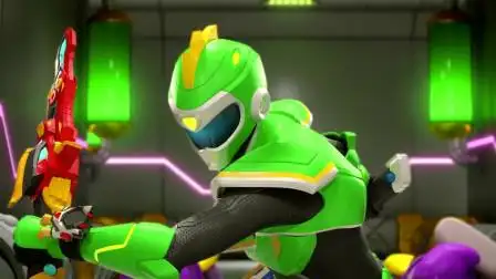 迷你特工队x:小杰召唤提莱克斯扫除障碍,敌人毫无反抗之力!