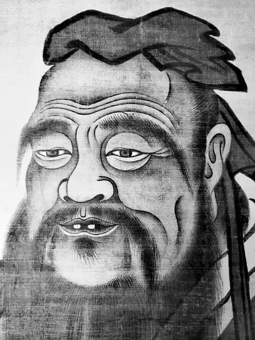 传说中的孔子形象
