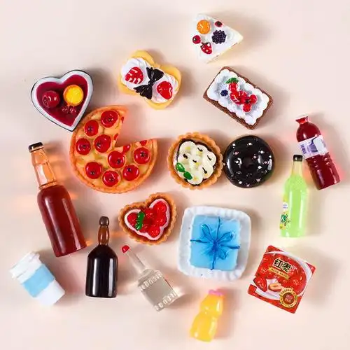 小巧物品食玩微缩盲盒食物超市用品模型迷你精致生活盲袋玩具卡通