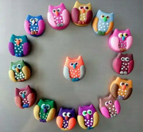 育龙幼儿园小朋友软陶作品欣赏!