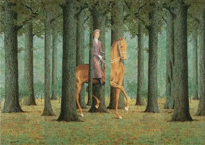 玛格丽特作品的投影展示