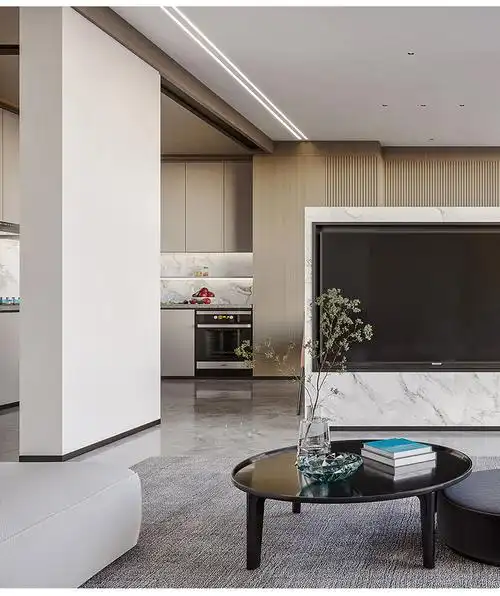 led线条灯嵌入式明暗装线性灯过道灯条天花客厅卡槽黑色智能灯条