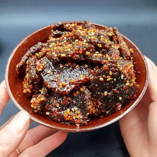 重庆巫溪特产新店胡老二卤牛肉五香麻辣牛肉干小吃零食在巫溪 原野丰