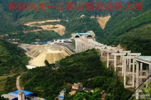 成渝高速路复线璧山福禄段建设中