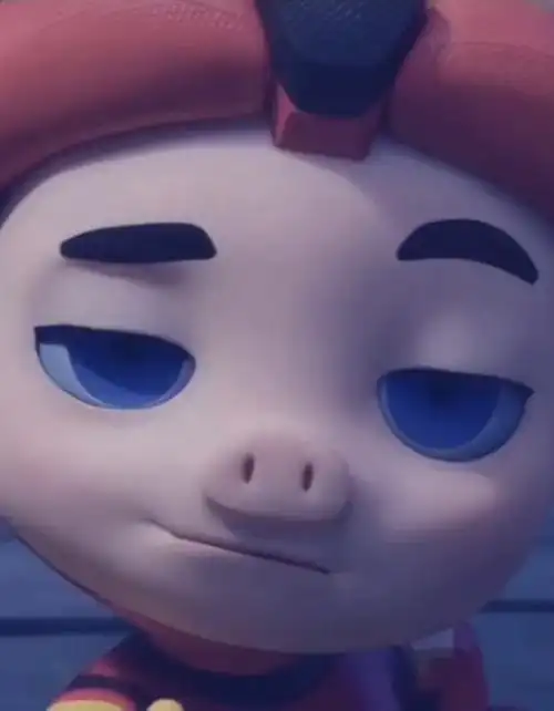 猪猪侠黑化拟人.#绘画 #板绘 #猪猪侠 #拟人  - 抖音